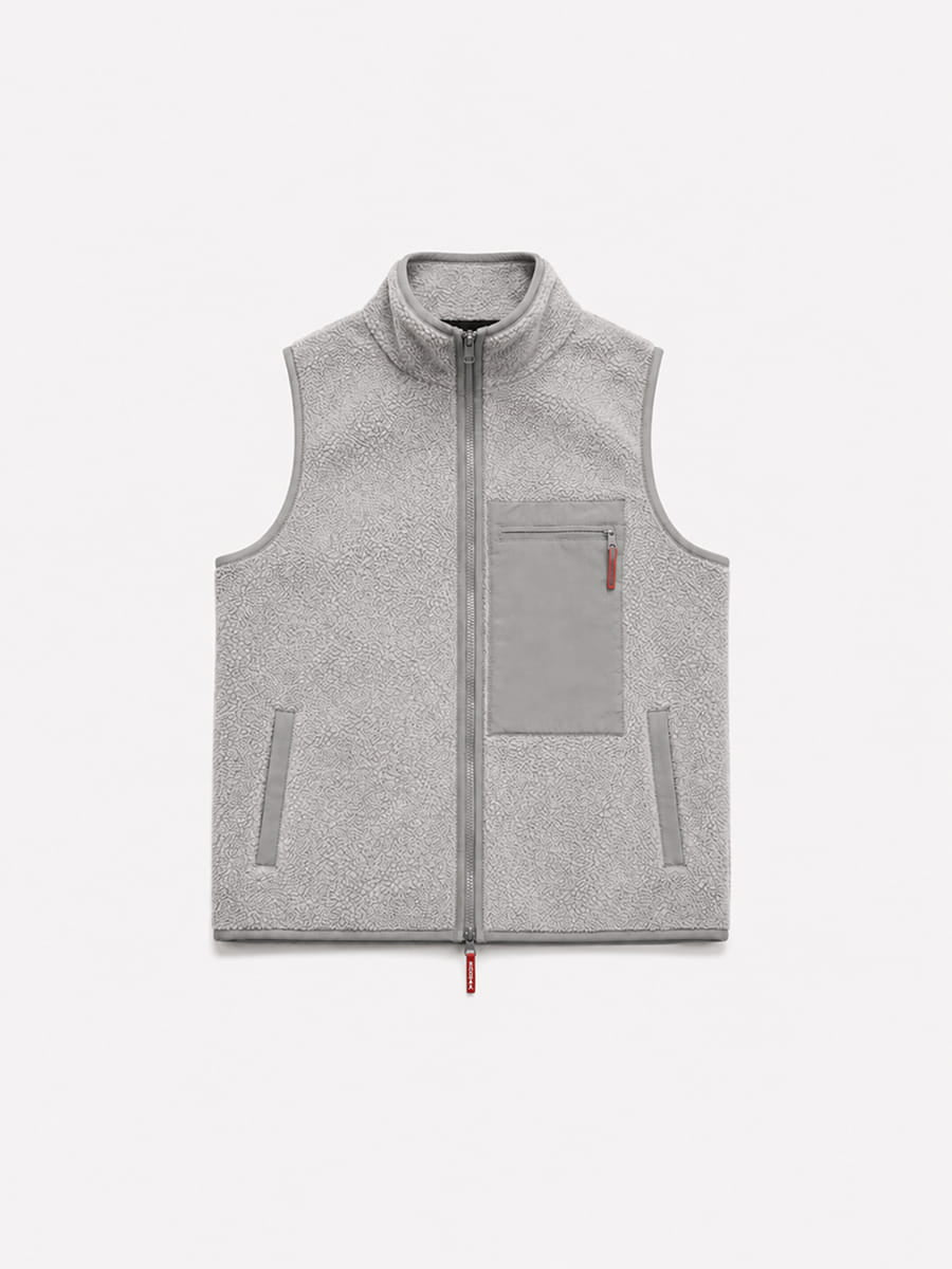 Fleece Puffer Vest