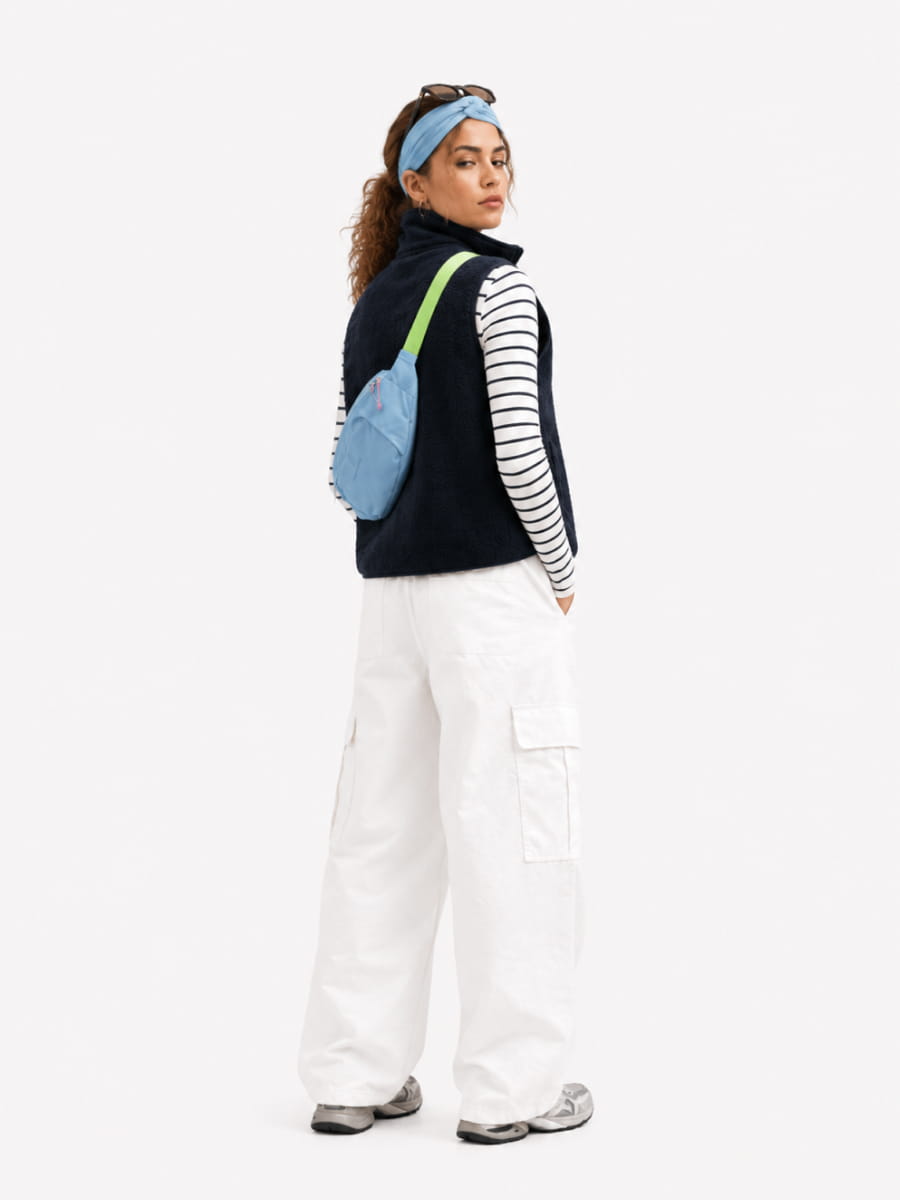 Fleece Puffer Vest