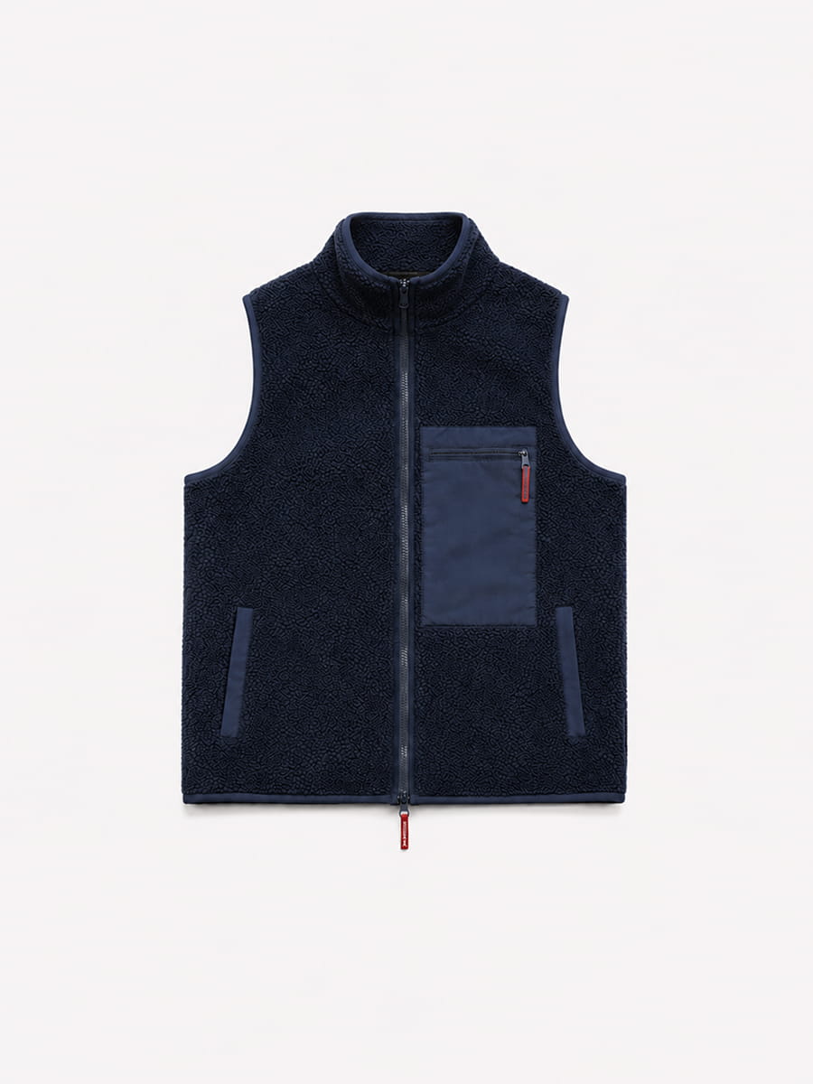 Fleece Puffer Vest
