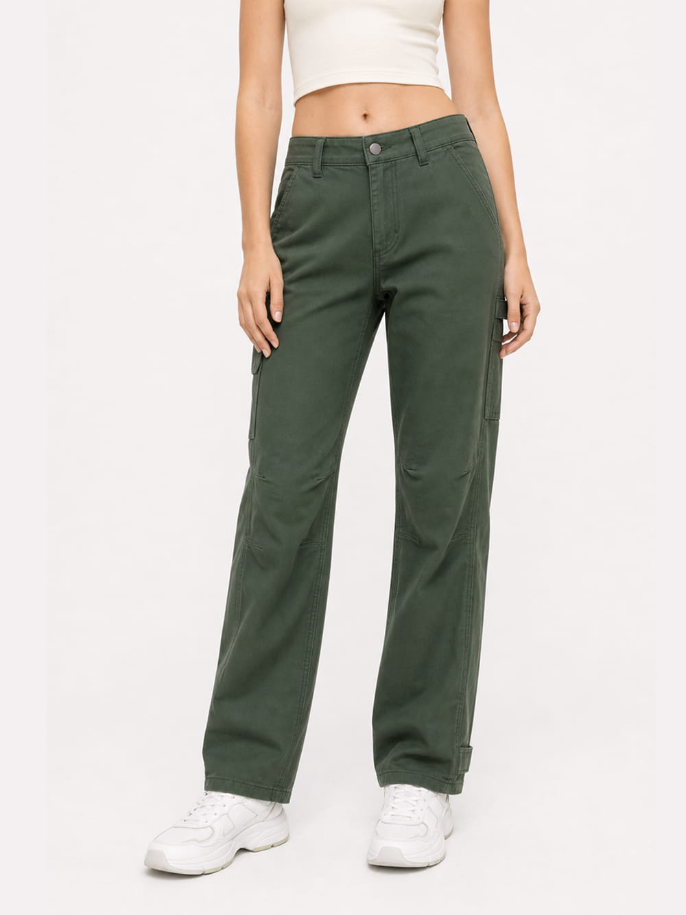 Belted Cargo Pants